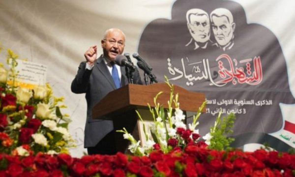 Irak Cumhurbaşkanı'ndan şehit Süleymani açıklaması