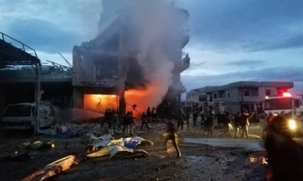 Halep'te bombalı saldırı: En az 35 ölü