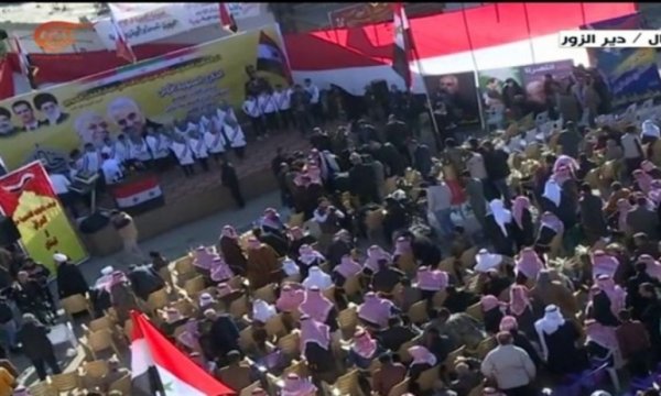 Şehit Kasım Süleymani ve El Mühendis Suriye’de anıldı