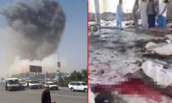 Afganistan'ın Kunduz kentinde Cuma vakti Camide patlama