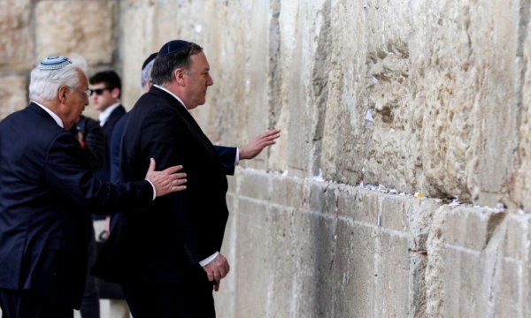 Pompeo yine küstahlaştı: 'Batı Şeria İsrail halkının vatanı'