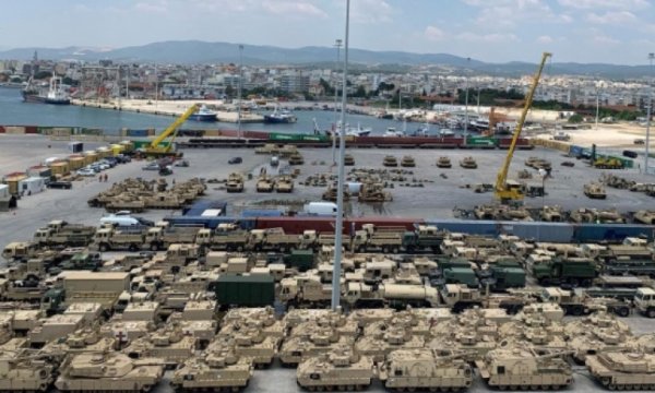 Amerika Dedeağaç'a "bugüne dek görülmemiş büyüklükte" sevkiyat yapacak