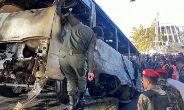 Suriye'de terörist saldırı; 13 kişi hayatını kaybetti