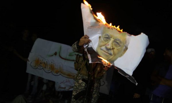 Filistin halkı Mahmud Abbas'ın istifasını istiyor