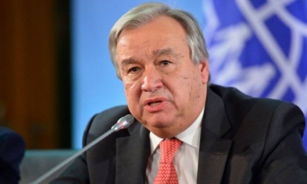 Guterres: İran'a teşekkür ediyorum