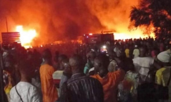Afrika ülkesinde yakıt tankerinde patlama: En az 91 ölü