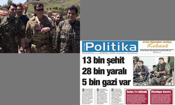 PKK'dan, ABD'ye kayıplarını hatırlatarak "Şam'a yaklaşırız" uyarısı  