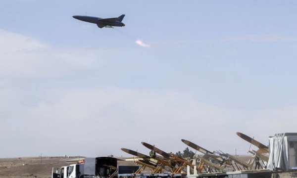 İran yapımı intihar İHA'sı "ARAŞ" başarıyla test edildi