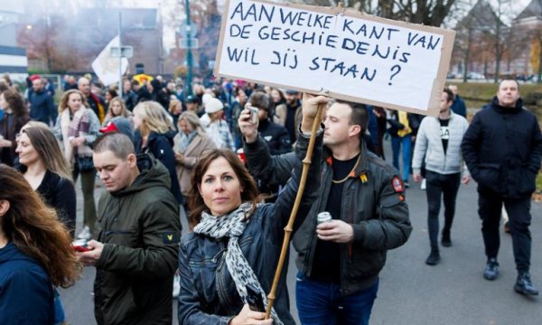Avrupa ülkelerinde korona protestoları