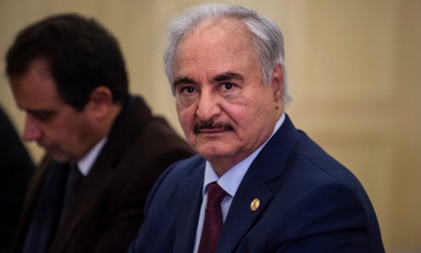Libya'da Halife Hafter başkanlığa aday oldu
