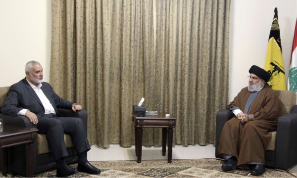 Hizbullah'dan Hamas'a destek