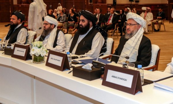 ABD ve Taliban, Doha'da yeni hükümetin kurulmasını görüştü