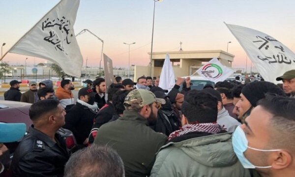 Bağdat Havalimanı'nda ortalık karıştı