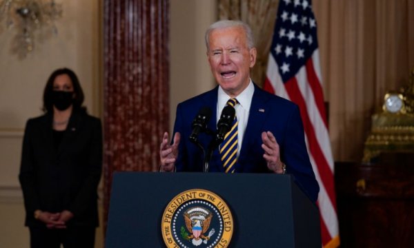 Biden'dan ilk ziyarette emperyalist sözler: Amerika geri döndü