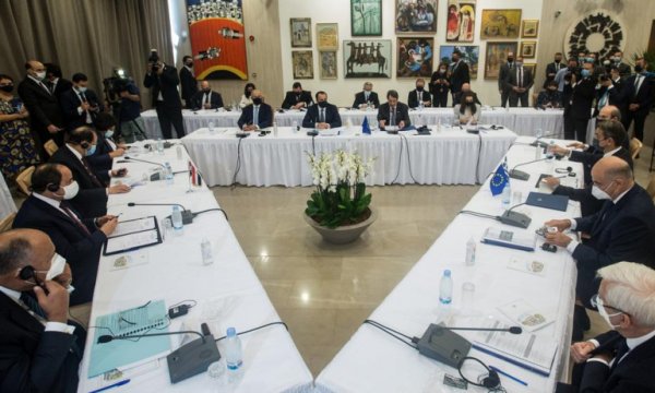 Yunanistan, BAE, Mısır, Kıbrıs, Bahreyn ve Suudi Arabistan'dan Akdeniz'de Türkiye karşıtı mesaj