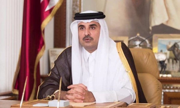 Katar Emiri'nden Lübnan'da Hariri'ye destek açıklaması