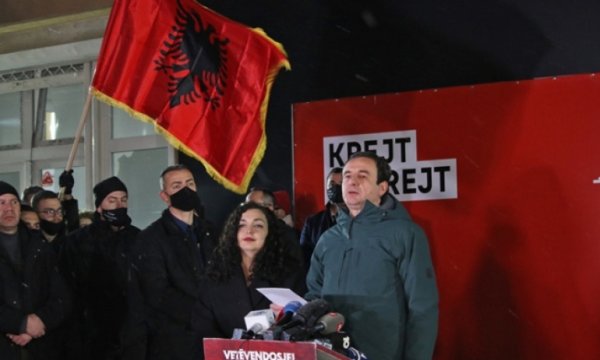 Kosova'daki genel seçimde Kendin Karar Al Hareketi zaferini ilan etti