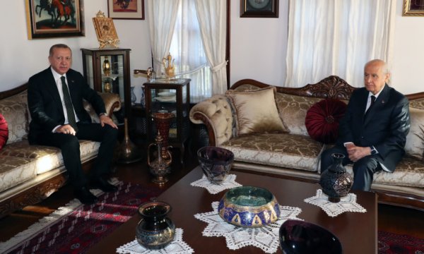 Erdoğan'dan Bahçeli'ye sürpriz ziyaret