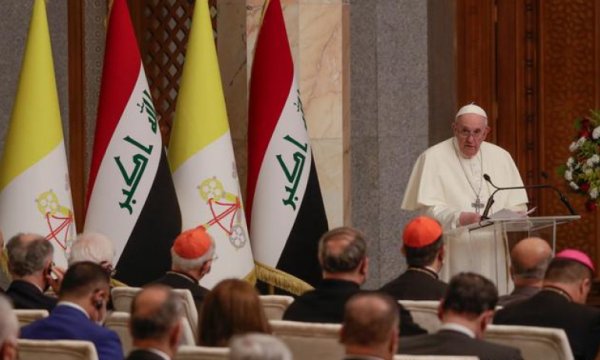 Papa'dan tarihi Irak ziyaretinde çağrı