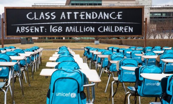 UNICEF: 168 milyon çocuk bir yıldır okula gidemiyor