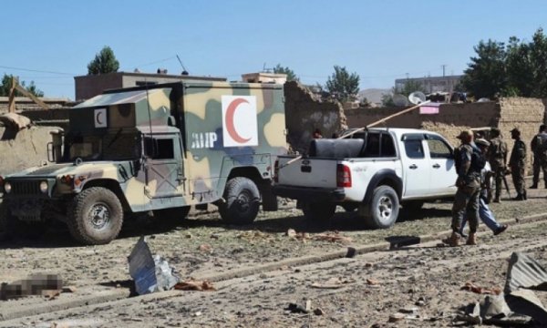 Afganistan'da bomba patladı