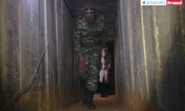 Gazze Şeridi'ndeki Direniş gruplarının tünelleri görüntülendi