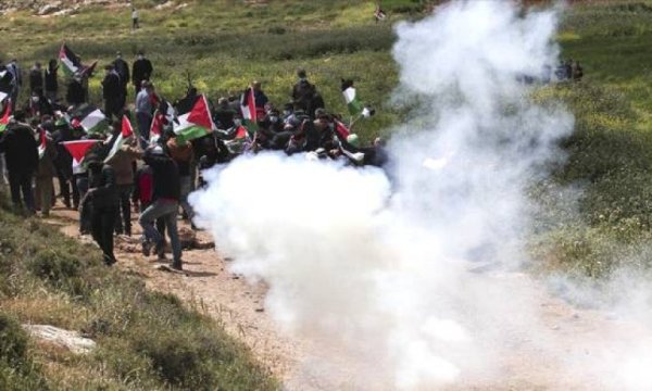 İşgalci rejim gösterilere şiddetle karşılık verdi