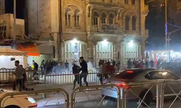 İsrail polisinden Kudüs’te Filistinlilere müdahale