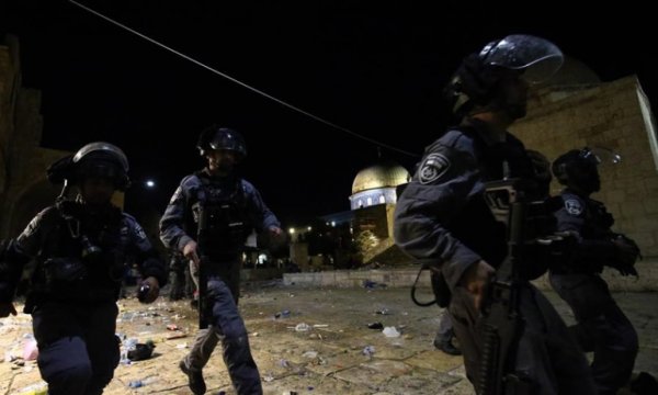 Siyasiler İsrail'in Mescid-i Aksa baskınına tepki gösterdi