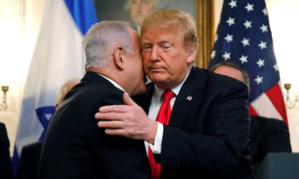 Trump, ABD'nin İsrail'e olan desteğini eksik buldu