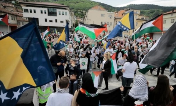 Bosna Hersek'ten Filistin'e destek