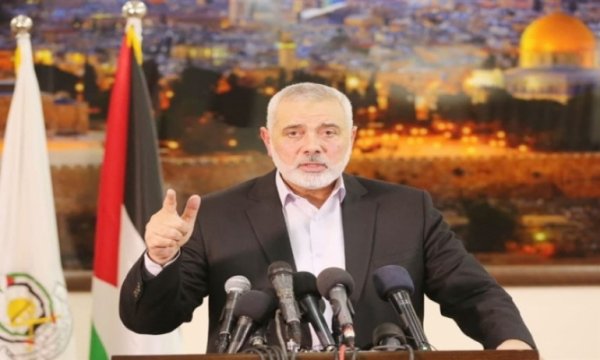 İsmail Haniye'den Hüseyin Selami'ye teşekkür