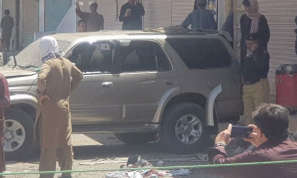Pakistan'da 'Filistin'e destek' mitingine bombalı saldırı