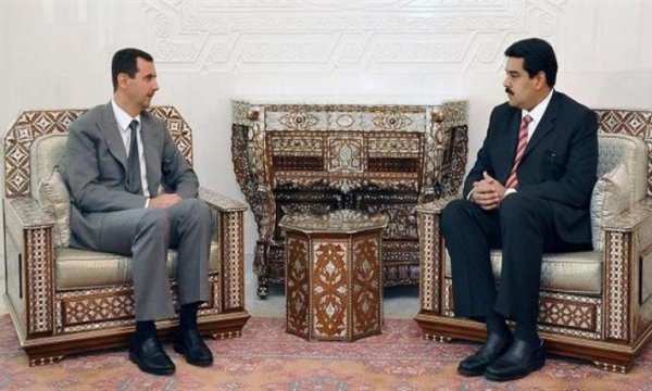 Maduro'dan Başkan Esad'a: Bu, Barışın ve Ulusal Egemenliğin Zaferidir
