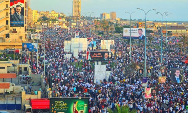 Suriye cumhurbaşkanlığı seçimlerine rekor katılım