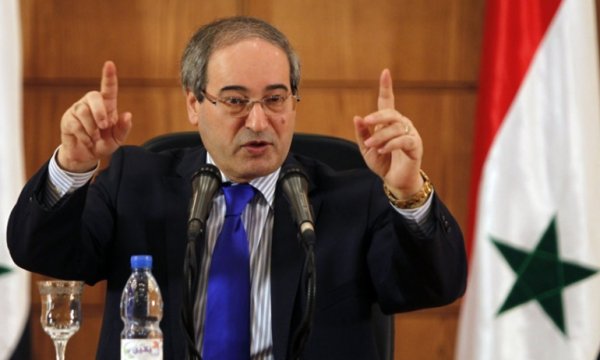 Faysal el Mikdad: ABD'nin Suriye'deki varlığı yasa dışı