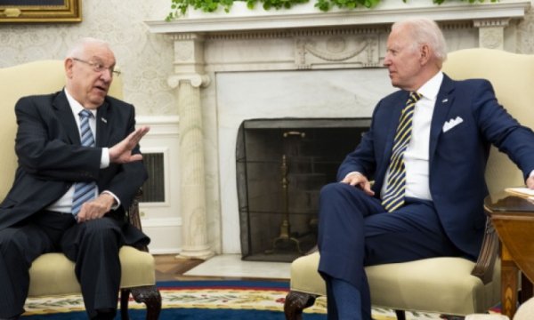 ABD Başkanı Biden, işgalci Cumhurbaşkanı Rivlin ile Beyaz Saray'da bir araya geldi 