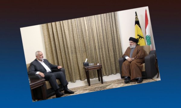 Heniyye, Beyrut'ta Seyyid Nasrallah ile görüştü