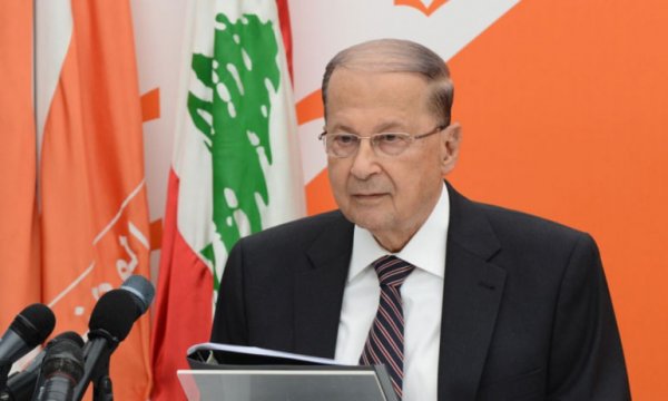 Lübnan lideri Avn'dan ''protesto'' açıklaması: İfade özgürlüğü kaosa dönüşmemeli