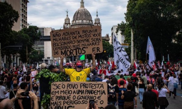 Brezilya’da Bolsonaro karşıtı protestolar sürüyor