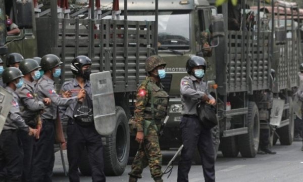 Myanmar'da cunta yönetimi, 2020 seçimlerini geçersiz saydı