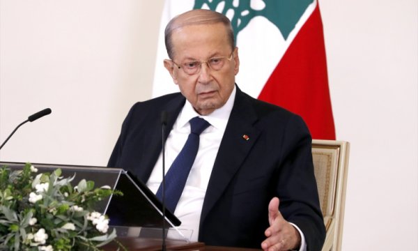 Lübnan Cumhurbaşkanından Beyrut Limanı patlaması açıklaması