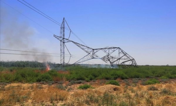 DEAŞ'tan elektrik hatlarına saldırı