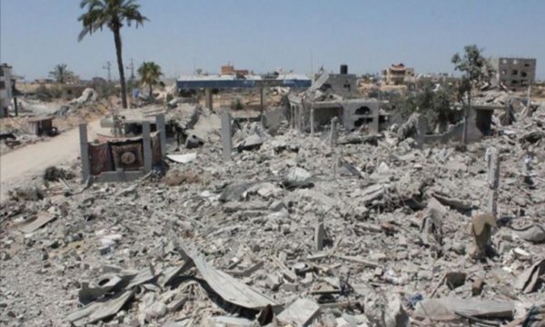 Irkçı İsrail'in Gazze'ye verdiği zarar