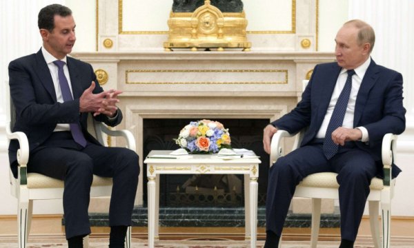 Suriye Devlet Başkanı Beşar Esad Kremlin’de