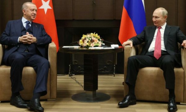 Erdoğan ile Putin Soçi'de bir araya geldi