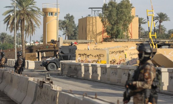 Bağdat'taki ABD Büyükelçiliğine roketli saldırı düzenlendi