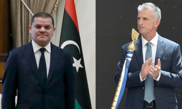 "İsrail istihbaratı Mossad'ın Başkanı Barnea Libya Başbakanı Dibeybe ile görüştü"