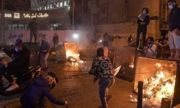 Lübnan halkından ABD'ye tepki