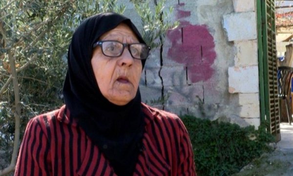 Filistinli kadın meydan okudu: Vursalar da kesseler de hiçbir yere ayrılmıyorum